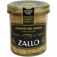 Bonito en Aceite de Oliva Zallo, Frasco 325 G