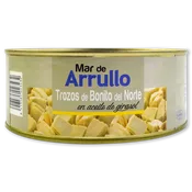 Bonito Trozos Mar de Arrullo en Aceite de Girasol