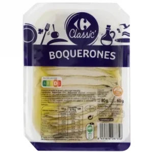 Boquerones Carrefour sin Gluten 80 G.