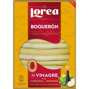 Boquerones del Cantábrico al Vinagre a la Albahaca y Manzana Lorea