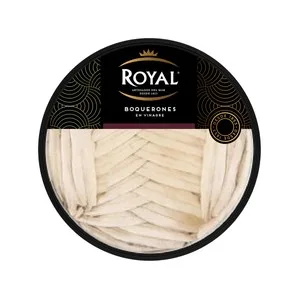 Royal Boquerones en Vinagre con Aceite de Girasol 250 G. 