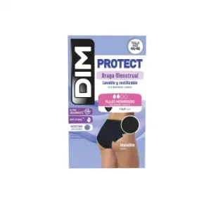 Braga Menstrual Slip Microfibra Flujo Medio Talla 44/46 Protect Dim 1 Ud.