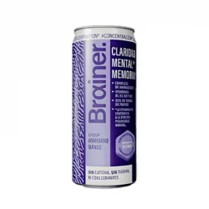 Brainer Sabor Arándano y Mango Lata 25 Cl.