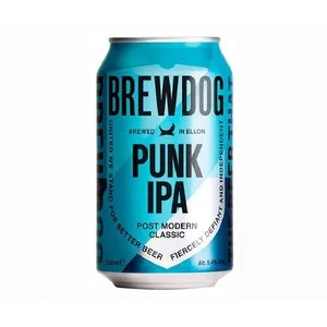 Brewdog Punk Ipa Cerveza en Lata, 1 Uds X 33 Cl. 330 ML