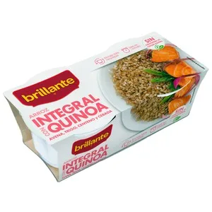 Brillante Arroz Integral en Tarrina Paquete de 2 Uds X 125 G. 250 G