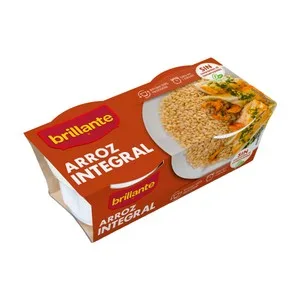 Brillante Arroz Integral en Tarrina Paquete de 2 Uds X 125 G. 250 G