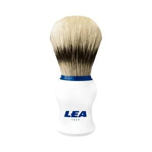 LEA Brocha para Afeitar con Mango Ergonómico, Elaborada de Forma Artesanal con Pelo Natural.
