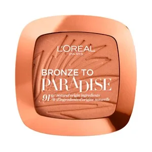 L´oréal Paris Bronze Of Paradise Tono 02 Maquillaje Bronceador en Polvo de Textura Ligera y Natural Power.