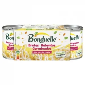 Brotes de Soja Bonduelle Pack de 3 Unidades de 90 G.