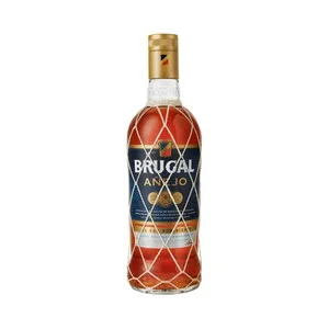 Brugal Ron Añejo de Calidad Superior, Destilado, Envejecido y Embotellado en Republica Dominicana Brugal Botella de 70 Cl. 700 ML