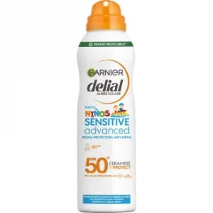 Bruma Protectora Anti Arena Spf50+ Niños Sensitive Advanced Garnier Delial 150 Ml.