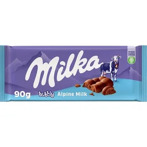 Bubbly Chocolate con Leche  Milka 90 G