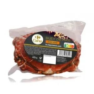 Buey de Mar Cocido Congelado Extra Carrefour 400 G.