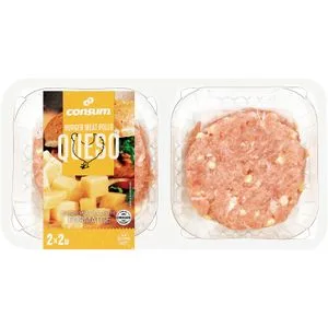 Burger de Pollo y Queso 360 Gr