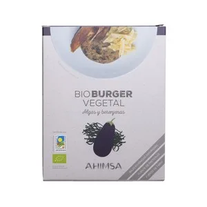 Ahimsa Burger de Seitán, Algas y Berenjenas Ecológicas Ahimsa 150 G. 160 G