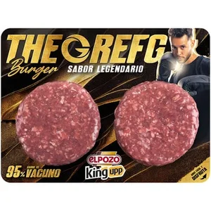 Burger de Vacuna la Roja  Elpozo 2 Unidades