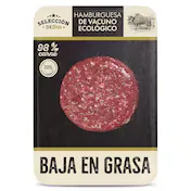 Burger de Vacuno Ecólogico Baja en Grasa Selección de Dia 150 G