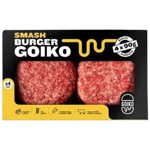 Goiko Burger Meat de Vacuno, Tipo Smash 4 X 90 G. 360 G