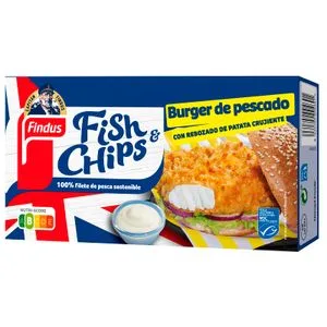 Burguer de Pescado Empanado 270 Gr