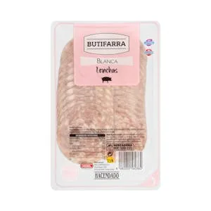 Butifarra Blanca Hacendado Lonchas 0.15 KG