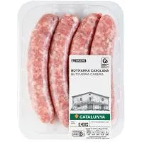 Butifarra Casera de Cerdo Eroski, Bandeja 400 G