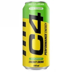 C4 Performance Bebida Energética Twisted Limeade Zero Azúcar Lata 50 Cl.