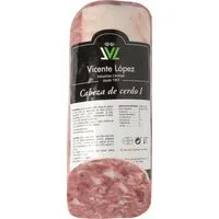 Cabeza de Cerdo Vicente López, al Corte, Compra Mínima 100 G