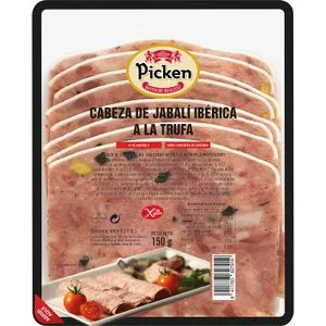 Cabeza de Jabalí Ibérica a la Trufa 150 Gr
