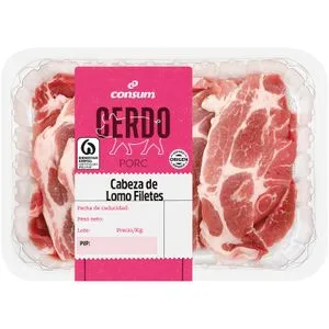 Cabeza Lomo de Cerdo