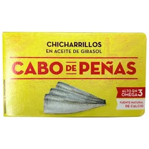 Cabo de Peñas Chicharrillos en Aceite de Girasol 85g 90 G
