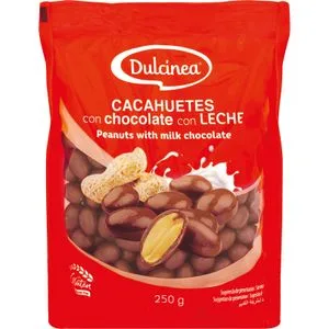 Cacahuete Chocolate con Leche Doypack 250 Gr