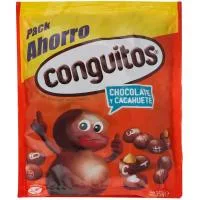 Cacahuete Cubierto con Choco Negro Conguitos, Bolsa 350 G