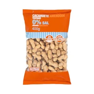 Cacahuete Tostado Hacendado 0% Sal Añadida 0.4 KG
