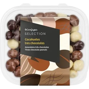 Cacahuetes 3 Chocolates el Corte Ingles Selection