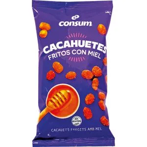 Cacahuetes con Miel 200 Gr