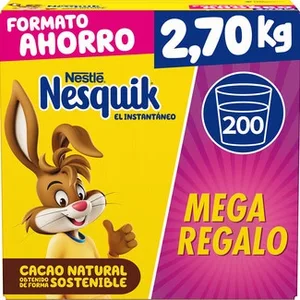 Cacao en Polvo Instantáneo sin Gluten Nestle Nesquik
