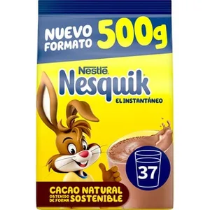 Cacao Instantáneo sin Gluten  Nestle Nesquik 500 G