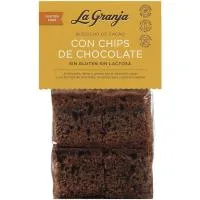 Bizcocho de Cacao S/ Gluten S/ Lactosa la Granja, Paquete 350 G