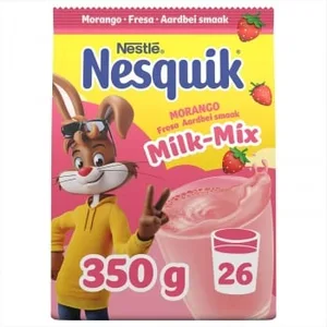 Cacao Soluble Instantáneo Sabor Fresa Nestlé Nesquik 350 G.