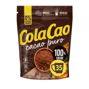 Cacao Soluble Puro Cola Cao sin Gluten y sin Azúcar Añadido 250 G.