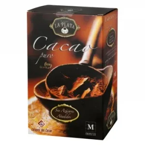 Cacao Soluble Puro la Plata sin Gluten 250 G.
