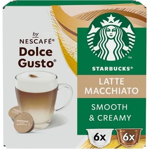 Café 100% Arábica Latte Macchiato Compatibles con Cafeteras Dolce Gusto Starbucks