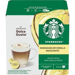 Café 100% Arábica Madagascar Vainilla Macchiato Compatibles con Cafeteras Dolce Gusto Starbucks