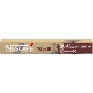 Café Áfricas en Cápsulas Nescafé Farmers Origins Compatible con Nespresso 10 Ud.