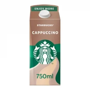 Café Cappuccino Starbucks 750 Ml.