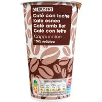 Café Cappuccino Eroski, Vaso 250 Ml