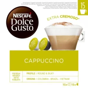 Café Cápsulas Cappuccino Nescafé Dolce Gusto 30 Ud.