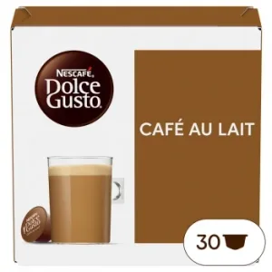 Café Cápsulas con Leche Nescafé Dolce Gusto 30 Ud.