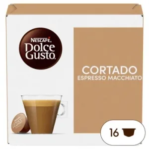Café Cápsulas Cortado Nescafé Dolce Gusto 16 Ud.