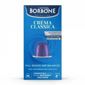 Café Cápsulas Crema Borbone Compatible con Nespresso 10 Ud.